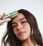 Model holding Go Calm Reale Actives